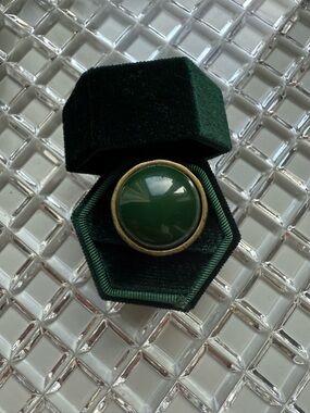 Vintage Jade ring size 8